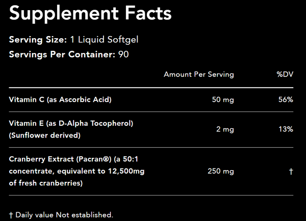 Cranberry Concentrate