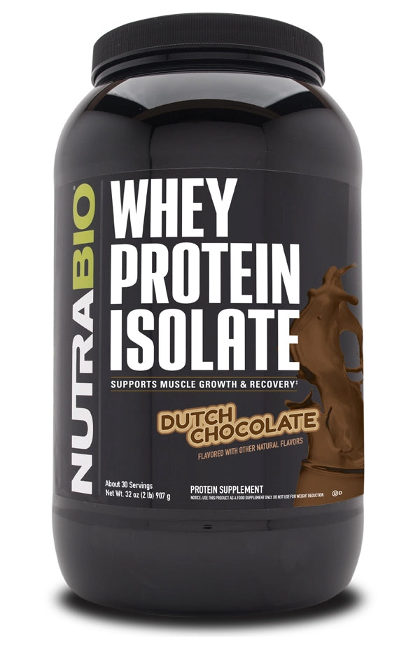NutraBio Whey Protein Isolate