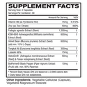 astroflav elevated test booster supplement facts