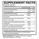 astroflav elevated test booster supplement facts