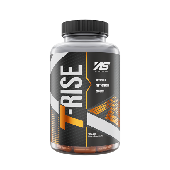 t rise test booster bottle by alpha supps