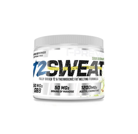 T2 Sweat NON STIM Fat burning powder