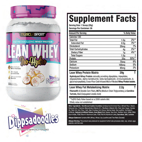Lean Whey Isolate Protein- Hydrolized