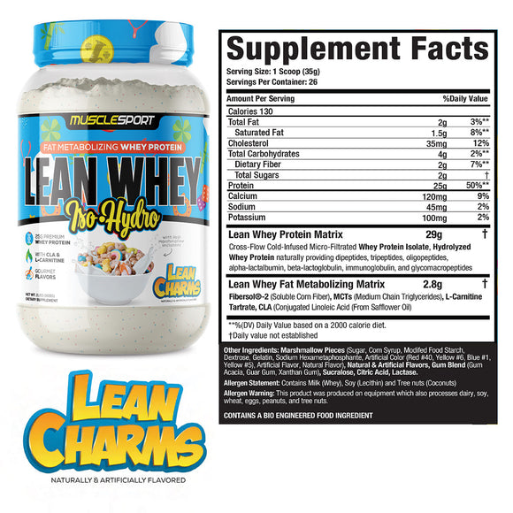 Lean Whey Isolate Protein- Hydrolized