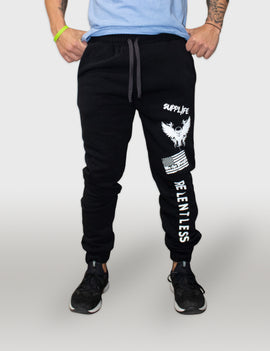 SuppLife RELENTLESS Joggers Black