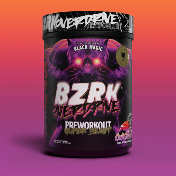 BZRK OverDrive Pre Workout - Black Magic