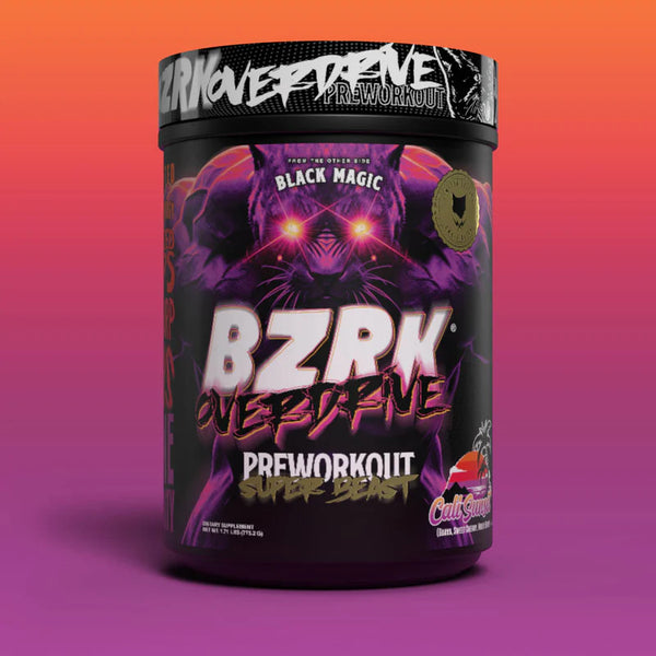 BZRK OverDrive Pre Workout - Black Magic