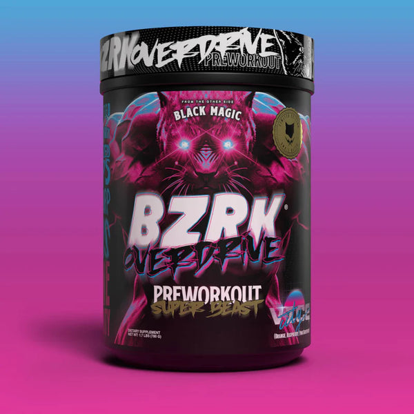 BZRK OverDrive Pre Workout - Black Magic