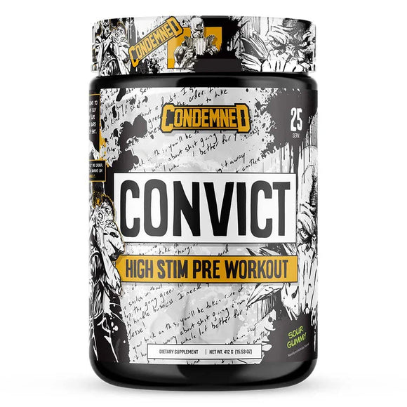 Convict 2.0 Pre Workout by Condemned Labz