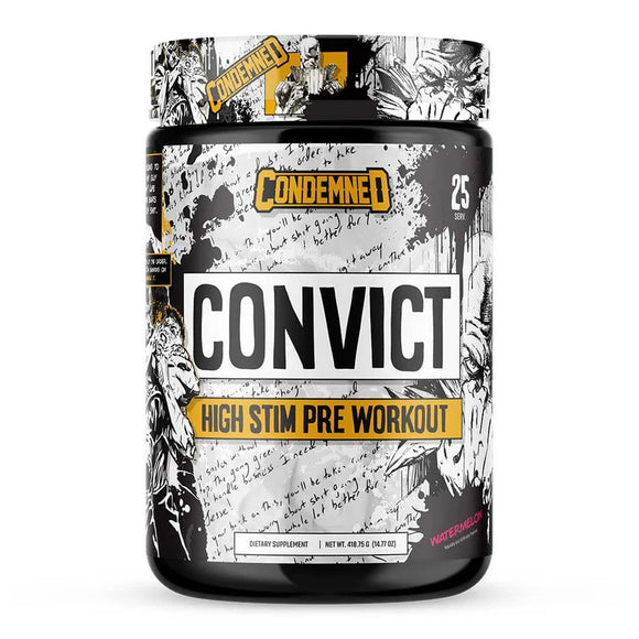 Convict 2.0 Pre Workout by Condemned Labz