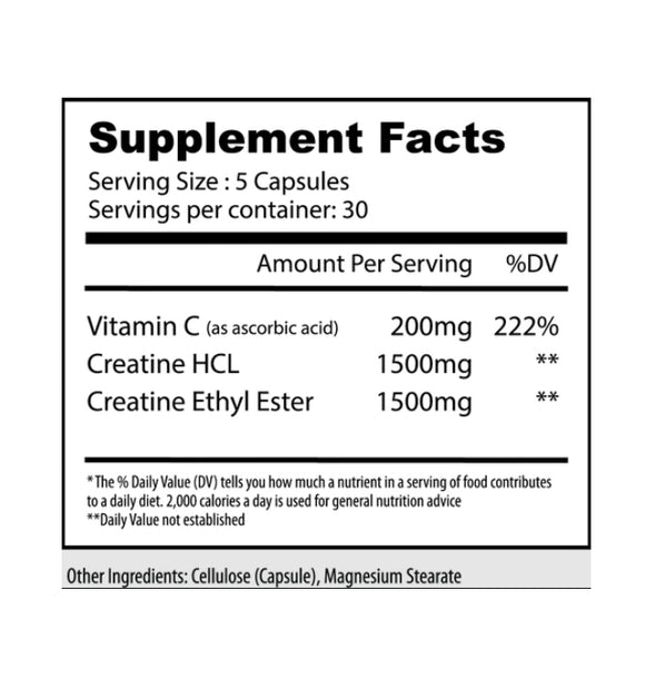 Cre X2 Alpha Supps Creatine