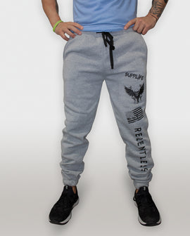 SuppLife RELENTLESS Joggers Gray - 0