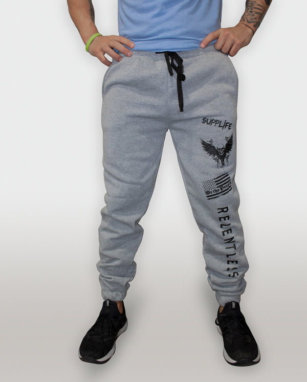 SuppLife RELENTLESS Joggers Gray