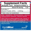 HydroMax (Glycerol Powder) Tablets- 180 count-2