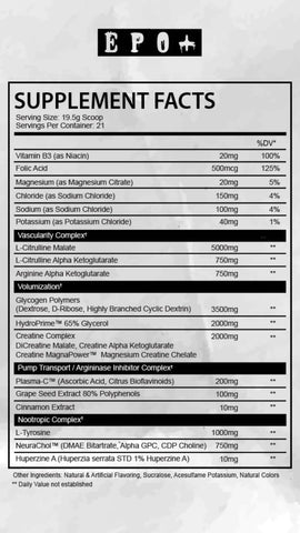 Afterdark | EPO+ | Neural Pump (Stim Free) – image 2