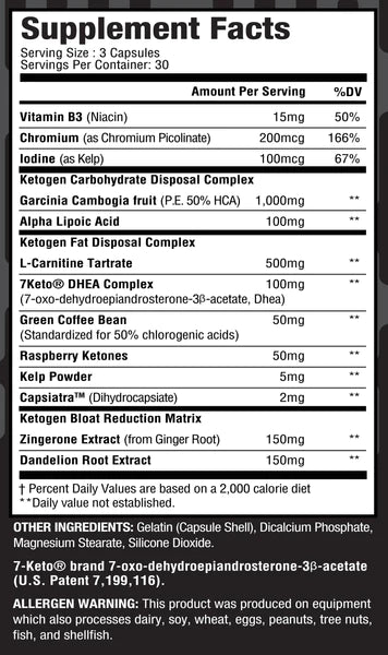 Ketogen Non-Stim Fat Burner
