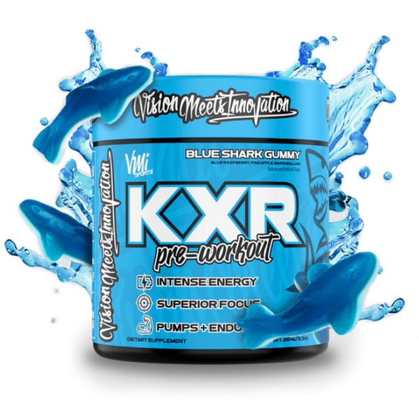 VMI KXR Pre Workout Blue Shark Gummy