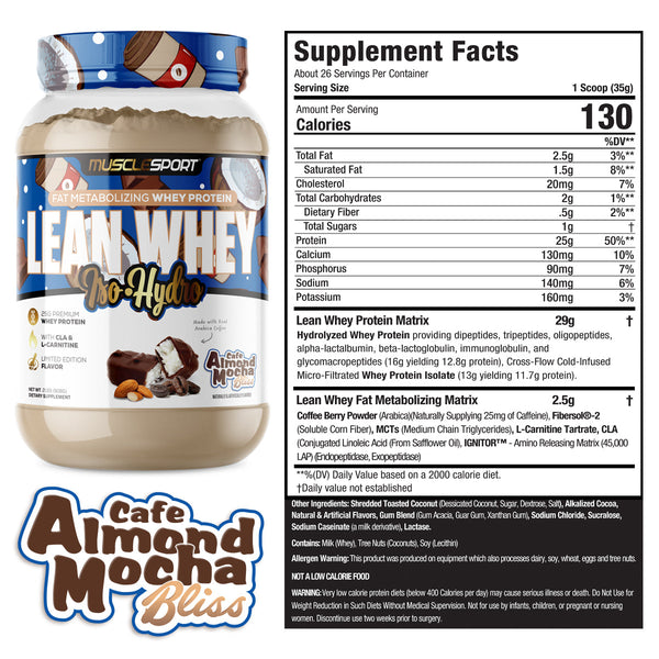 Lean Whey Isolate Protein- Hydrolized