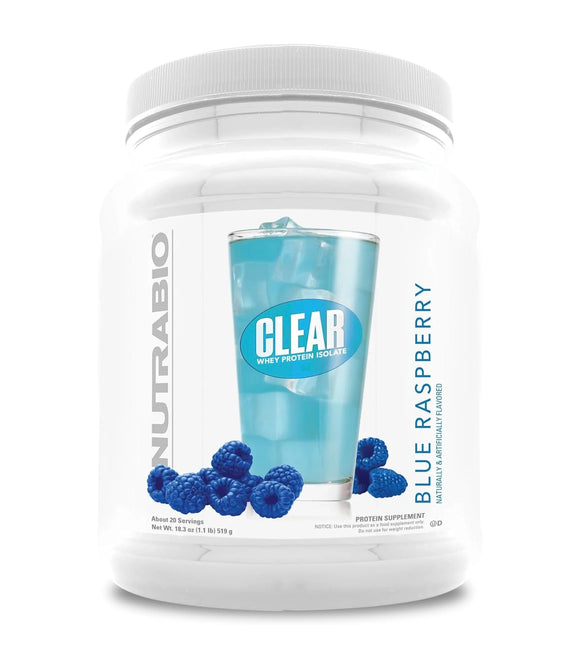 Clear Whey Isolate Protein by NutraBio