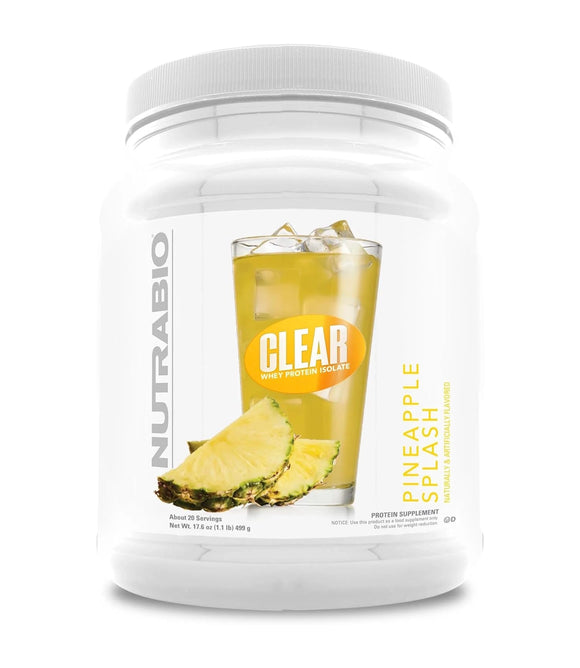 Clear Whey Isolate Protein by NutraBio