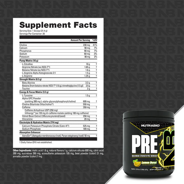 NB Pre - NutraBio