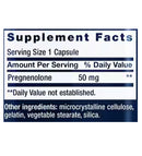 pregnenolone by life extension supplement facts