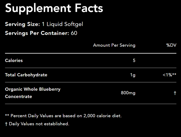 Blueberry Concentrate