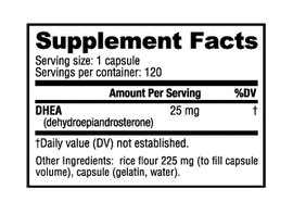 DHEA 25mg Nutrabio - 0