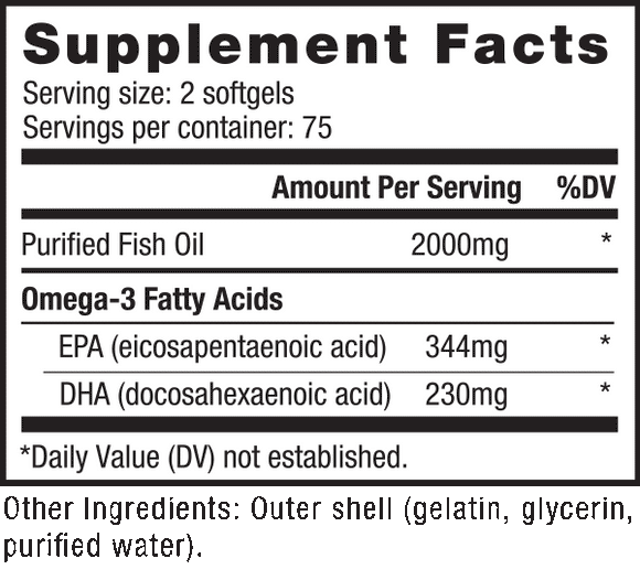 Omega 3 Fish Oil