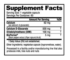 DIM with Calcium D-Glucarate - 0