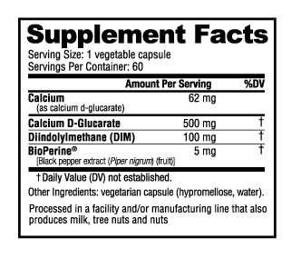 DIM with Calcium D-Glucarate