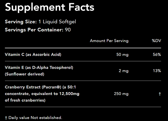 Cranberry Concentrate