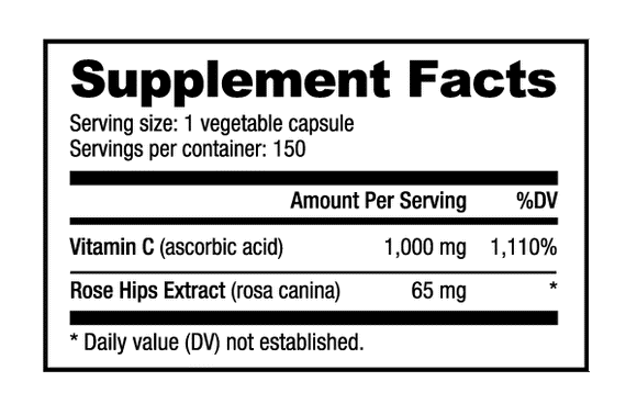 Vitamin C Capsules NB