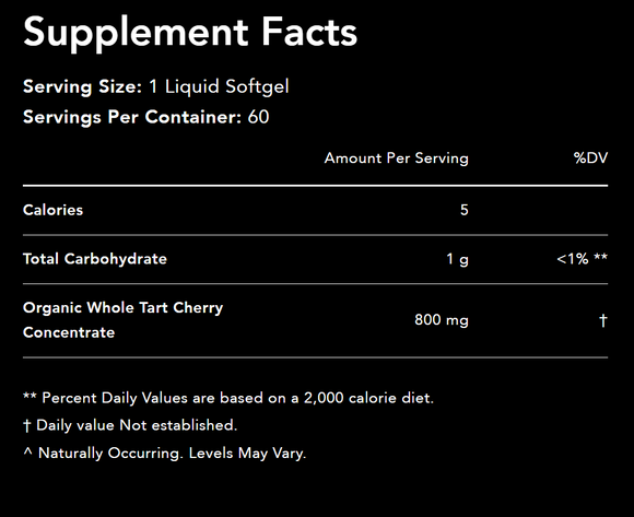Tart Cherry Concentrate