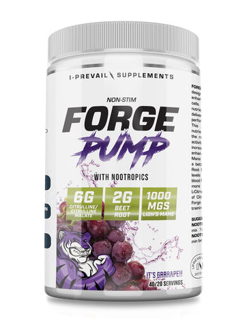 Forge PUMP Non Stim Pre Workout with NOOTROPICS