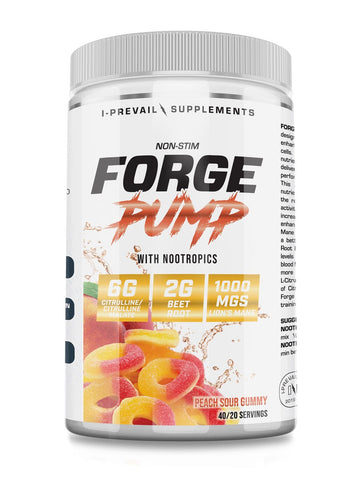Forge PUMP Non Stim Pre Workout with NOOTROPICS