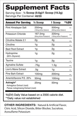 Forge PUMP Non Stim Pre Workout with NOOTROPICS