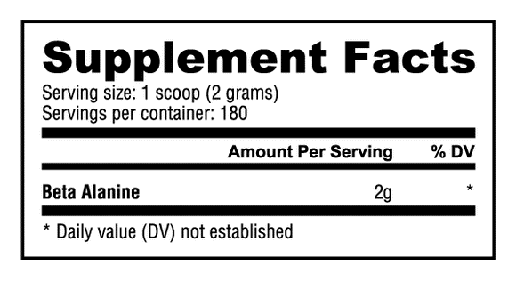 Beta Alanine