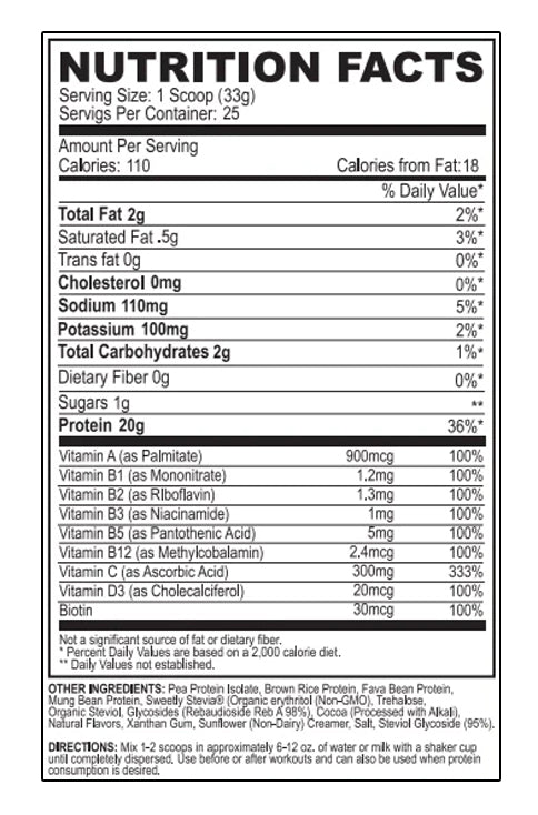 Black Magic Vegan Protein 2lb