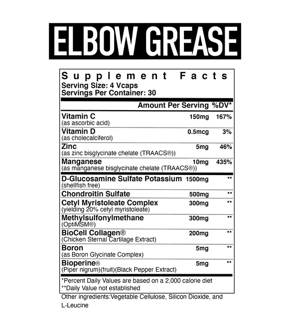 Elbow Grease// Joint Support