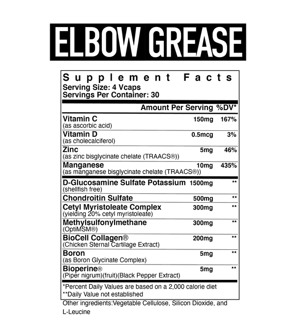 Elbow Grease// Joint Support
