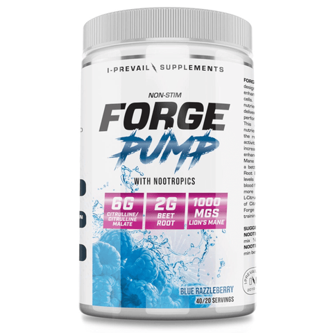 Forge PUMP Non Stim Pre Workout with NOOTROPICS