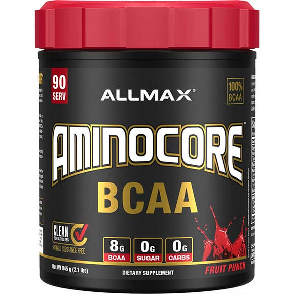 Allmax Aminocore Fruit Punch 90 Serving Container