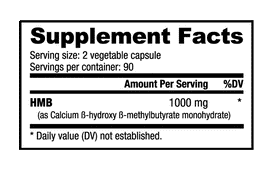 HMB (500mg) - 0
