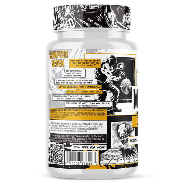 Condemned Labz MSTRMND Cognitive Support 30 Servings Suggested Use