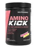 NutraBio - Amino Kick - BCAA, Aminos, Energy and Focus
