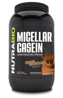 NutraBio Micellar Casein Protein 2lb - 0