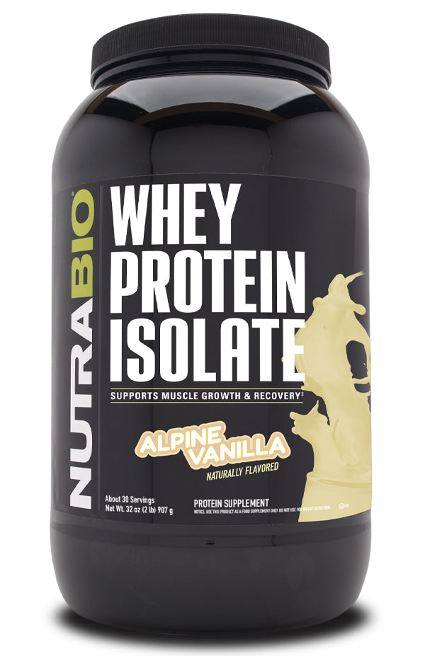 NutraBio Whey Protein Isolate
