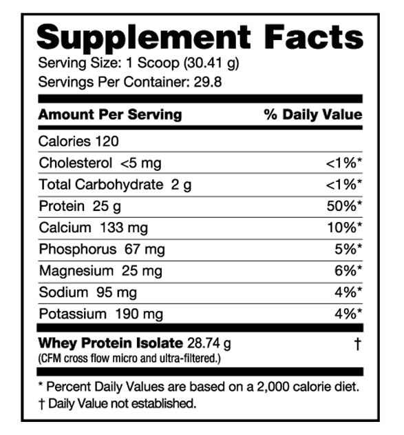 NutraBio Whey Protein Isolate