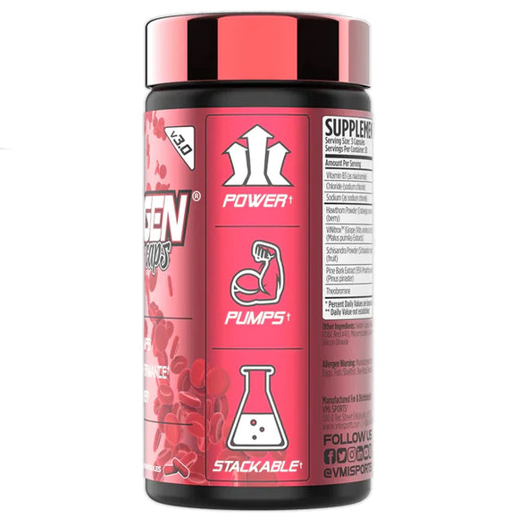 VMI Vasogen Pump Caps Bottle